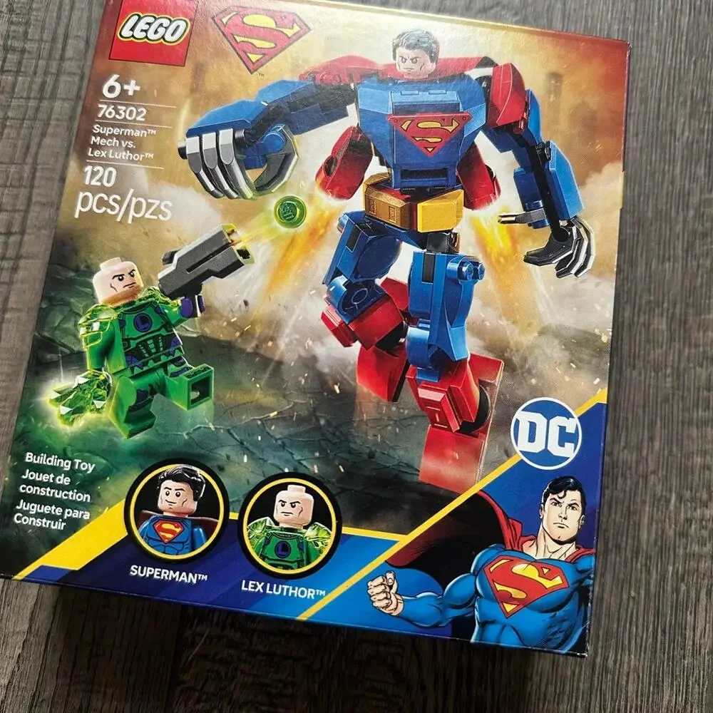 Retired 2025 Lego DC Superman Lex Luthor Set 76302